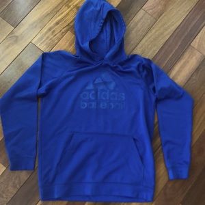 Adidas baseball youth hooded sweatshirt
